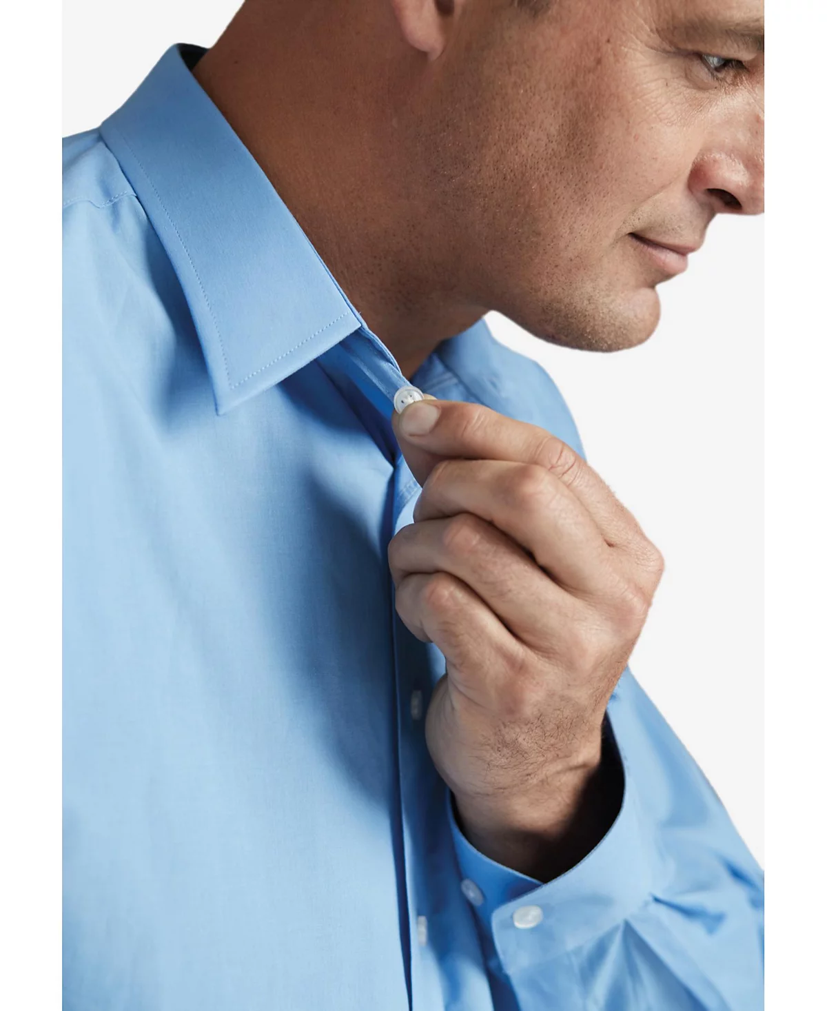 Рубашка без складок с коротким рукавом KingSize Big - Tall 7190₽