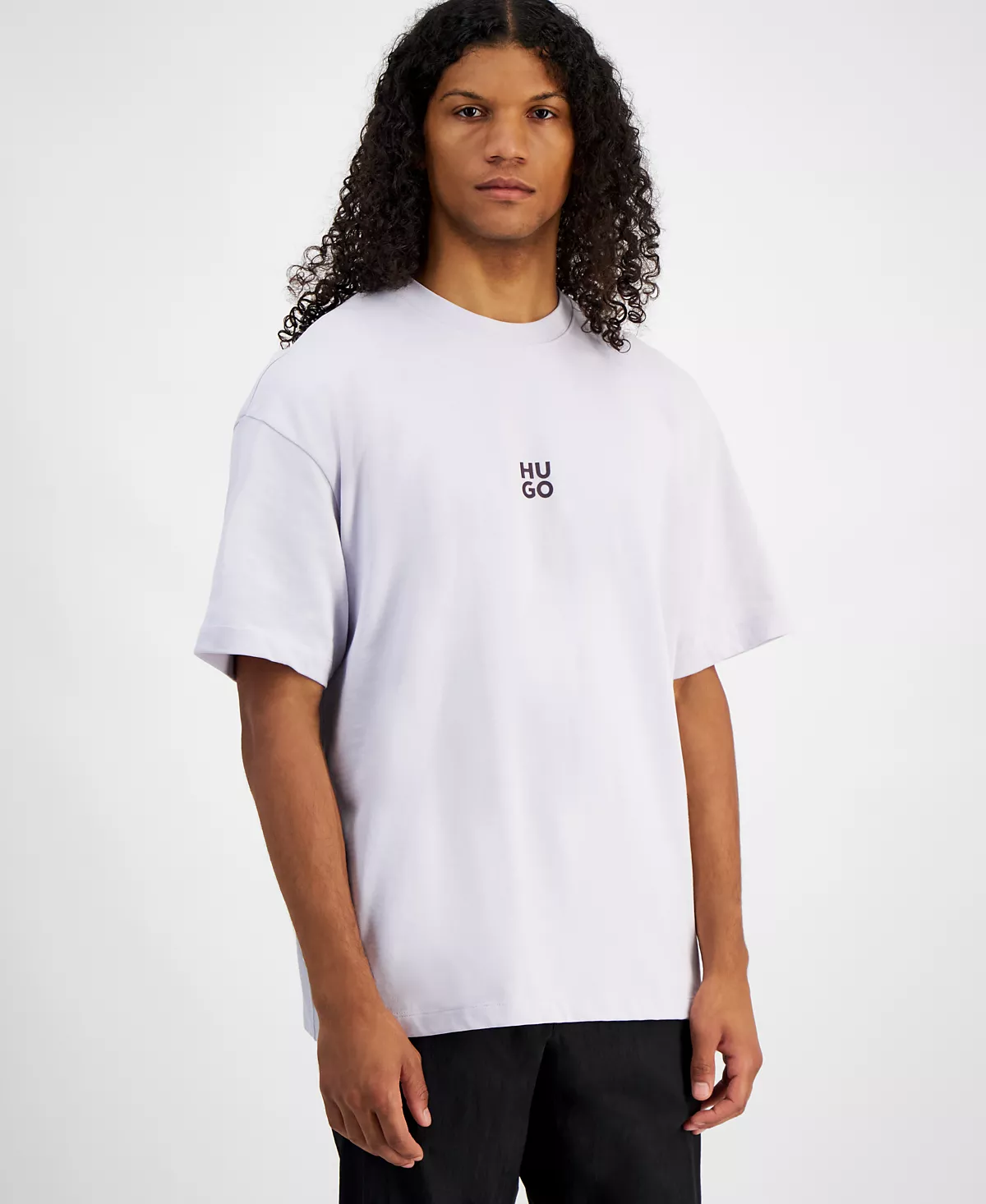 Мужская футболка Dflofire Oversize-Fit с коротким рукавом и круглым вырезом горловины с графическим рисунком 8390₽