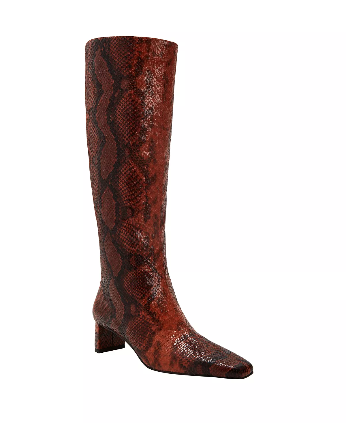 Женские высокие сапоги до колен с квадратным носком для прогулок 14190₽