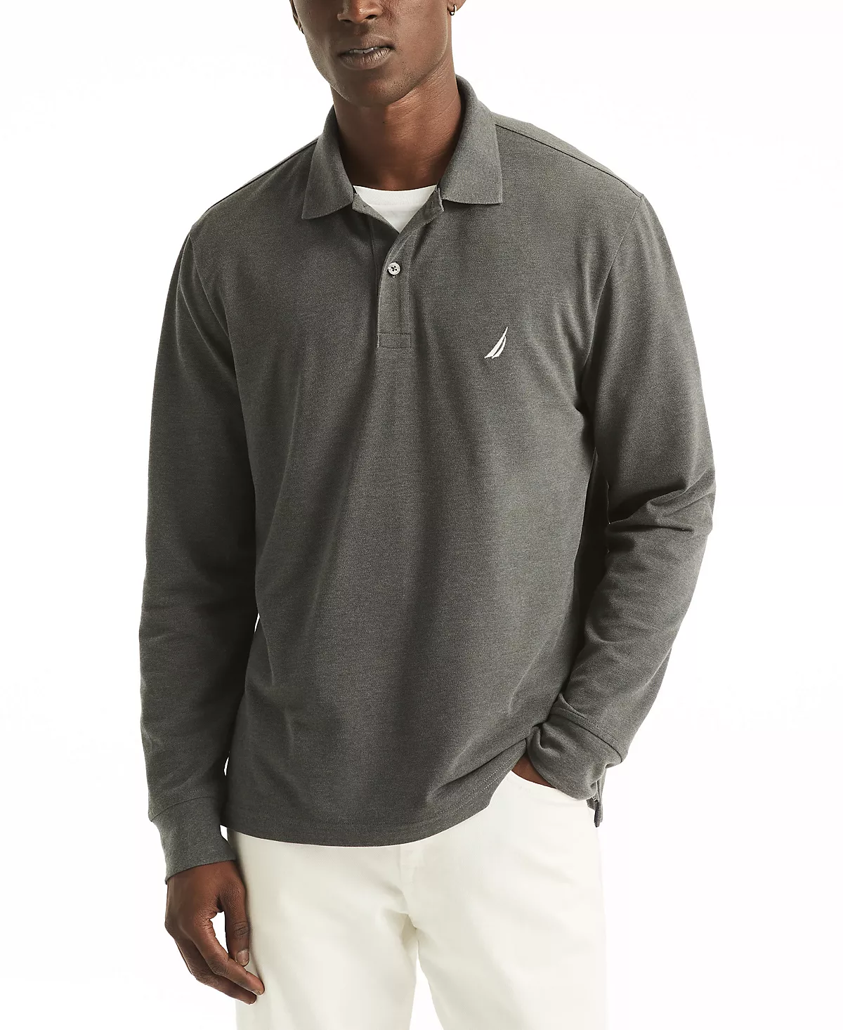 Мужская рубашка поло с длинным рукавом Deck Polo 8490₽