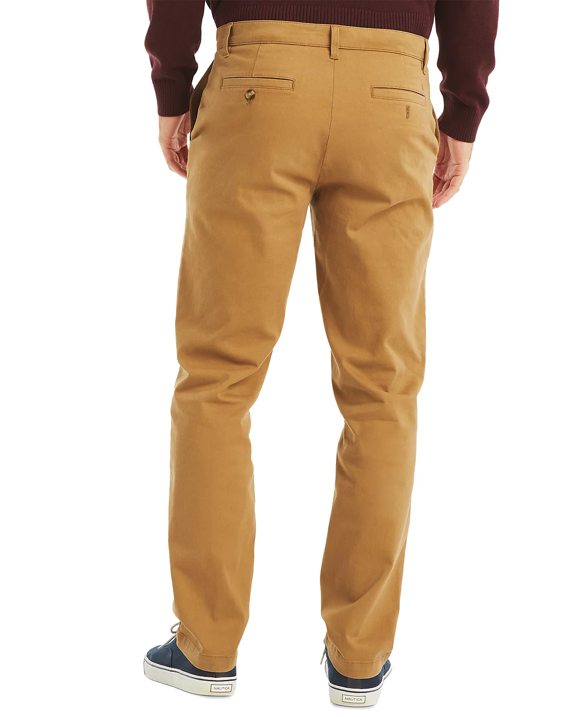 Мужские брюки из саржи классического кроя Nautica Deck 9090₽