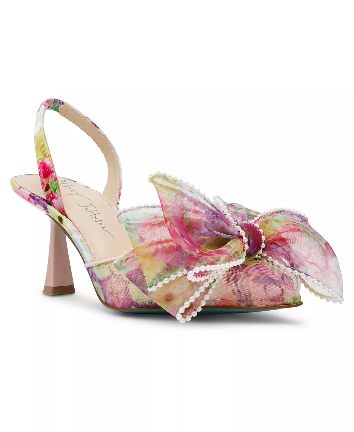 Женские туфли-лодочки на плоской подошве из сетчатого материала Kelli с бантиком 13590₽