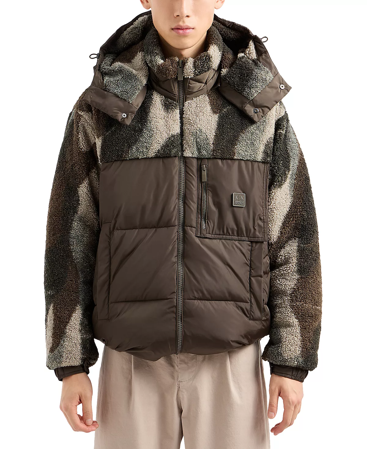 Мужской пиджак-блузон в цветную клетку 52490₽