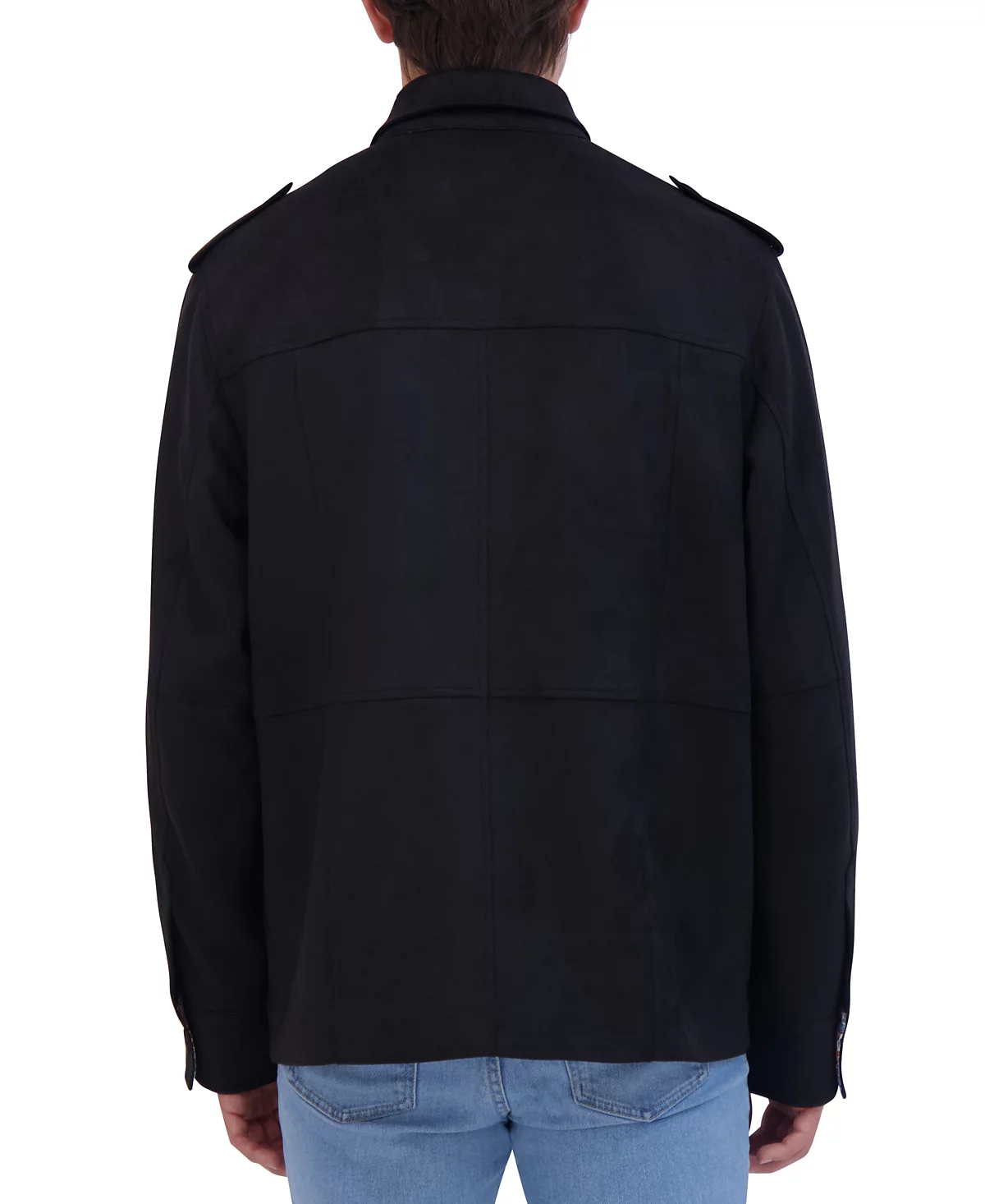 Мужская универсальная куртка-рубашка из искусственной замши Robert Graham