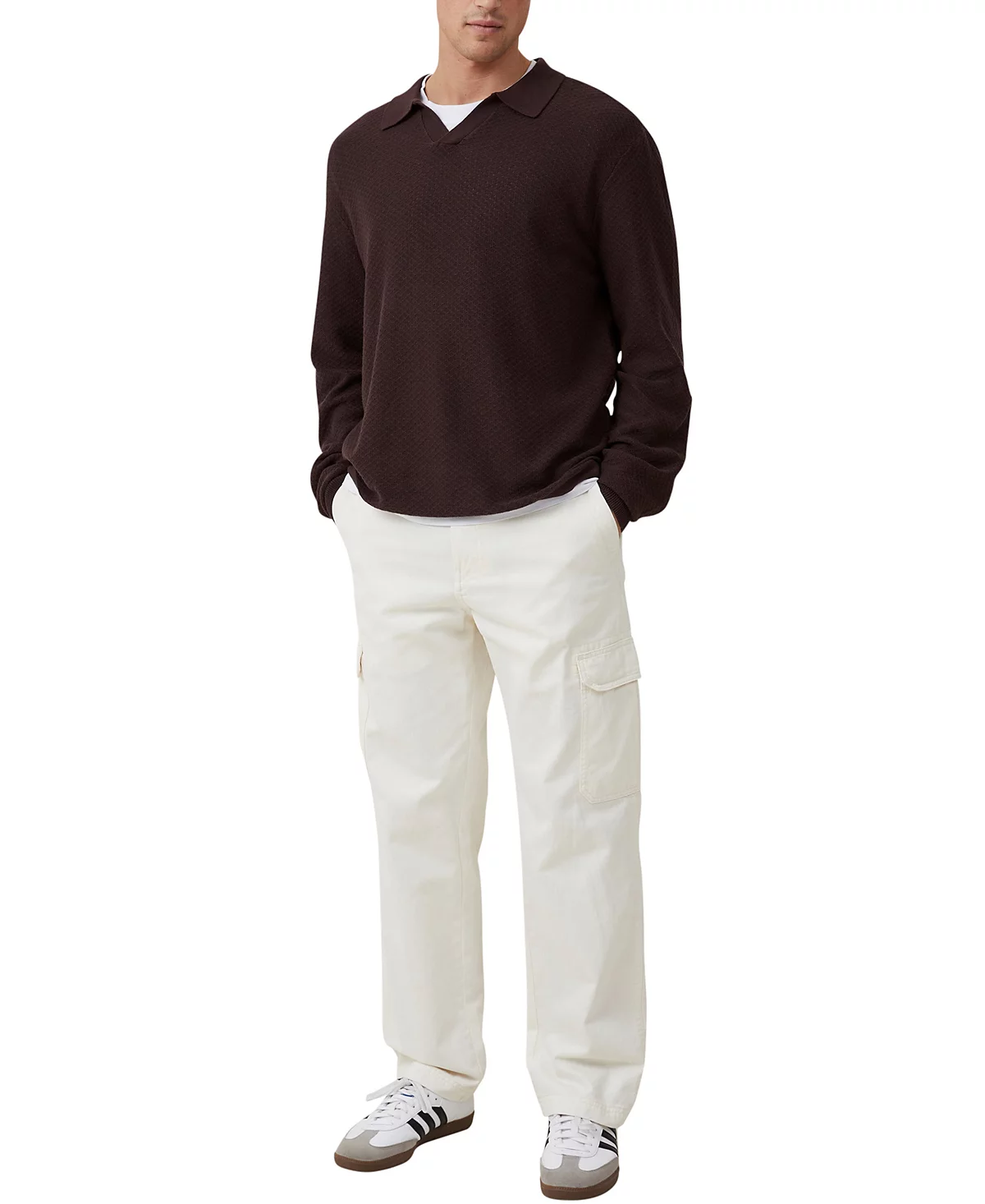 Мужское поло Jimmy с длинным рукавом ИЗ ХЛОПКА 9490₽