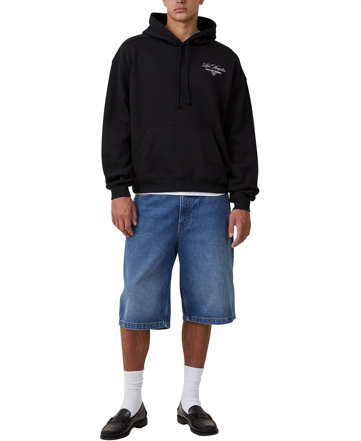 Мужская толстовка с графическим принтом из ХЛОПКА В обтяжку 11390₽