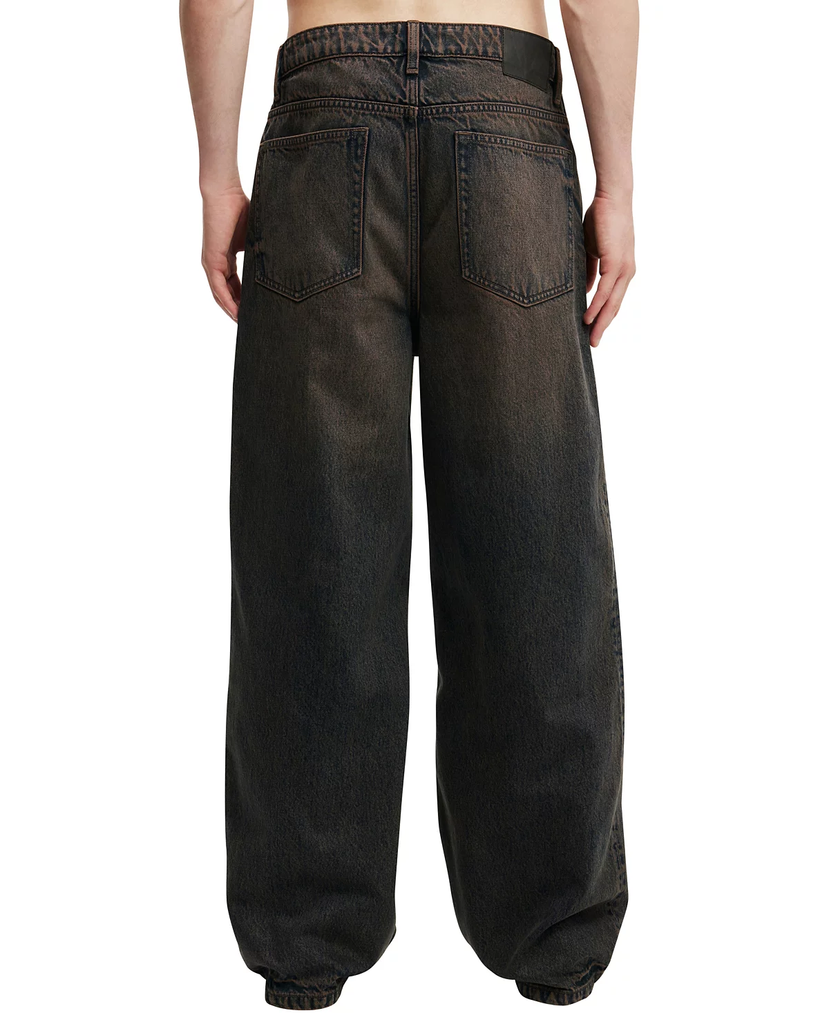 Мужские супер-мешковатые джинсы ИЗ ХЛОПКА НА подкладке 15190₽