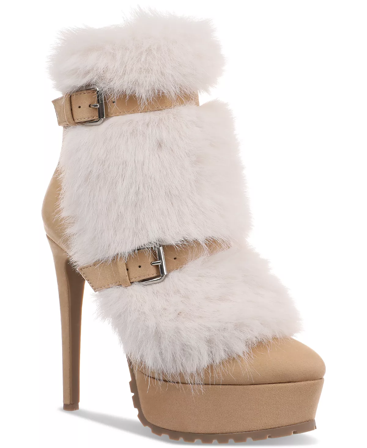 Женское платье-пинетки цвета коньяка 11390₽