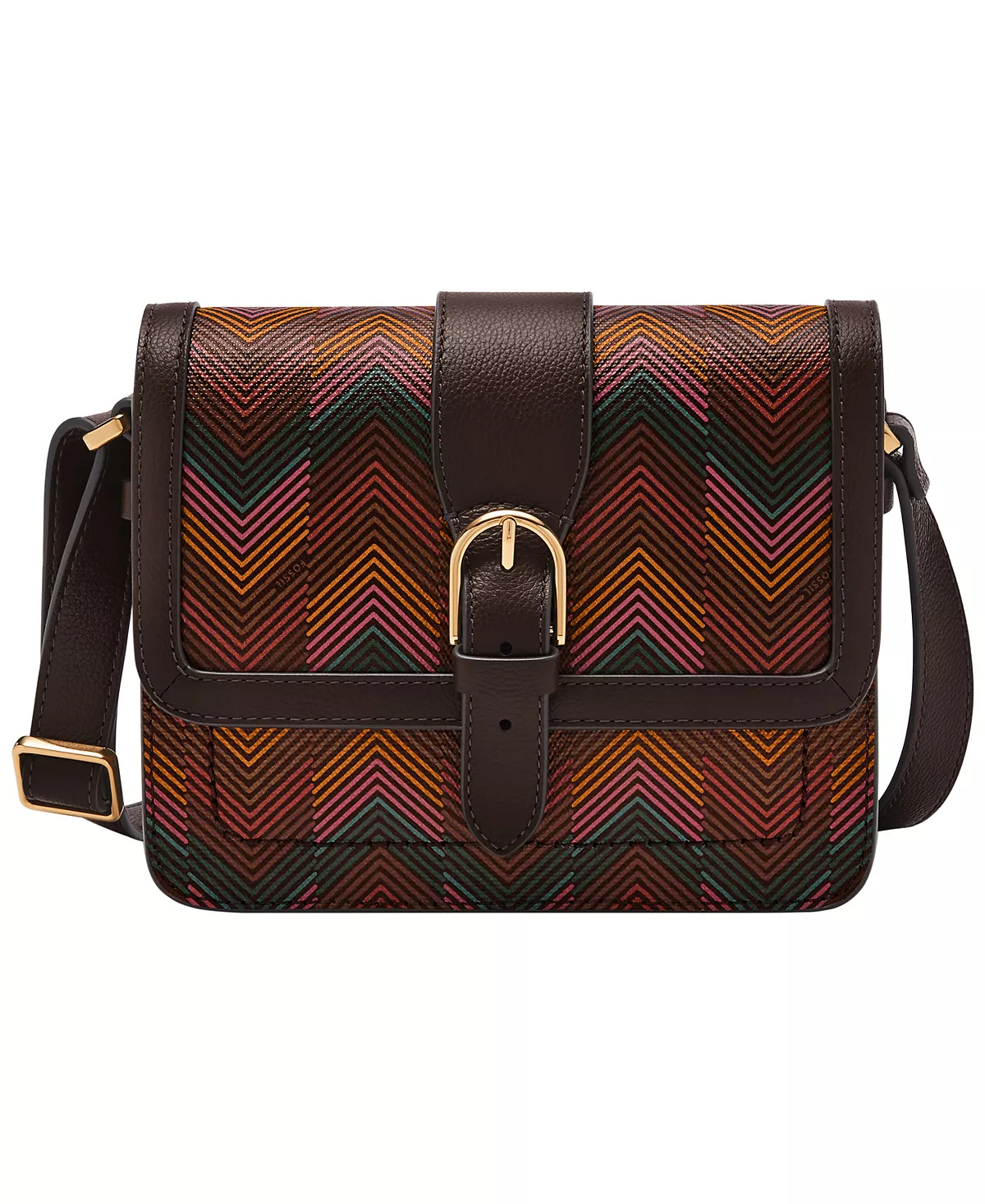 Сумка через плечо с клапаном из ткани с покрытием Zoey 14690₽