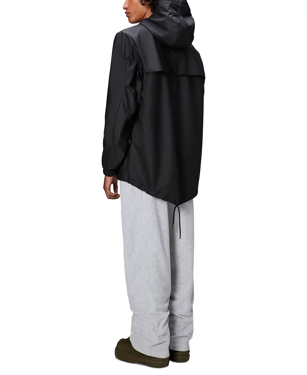 Непромокаемая мужская куртка-дождевик Rains Essential с капюшоном на молнии 29490₽