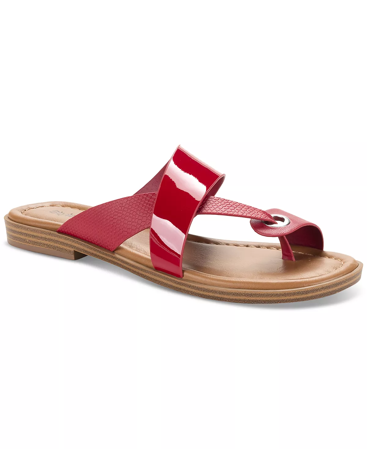 Женские атласные босоножки-стринги с кольцами на носках созданные для Macys 9390₽