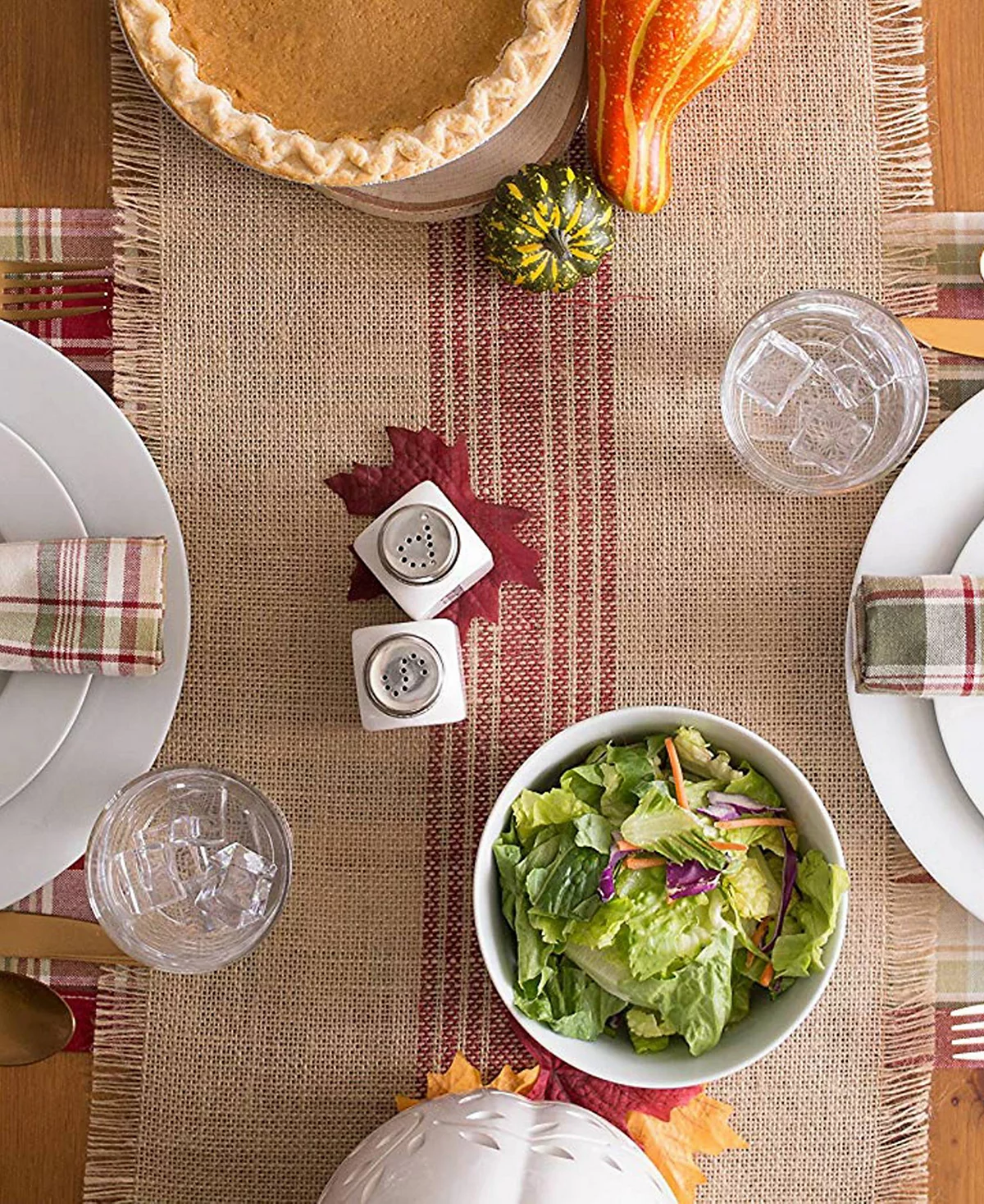 Настольная дорожка Design Imports из полосатой мешковины 14x108 дюймов 2890₽