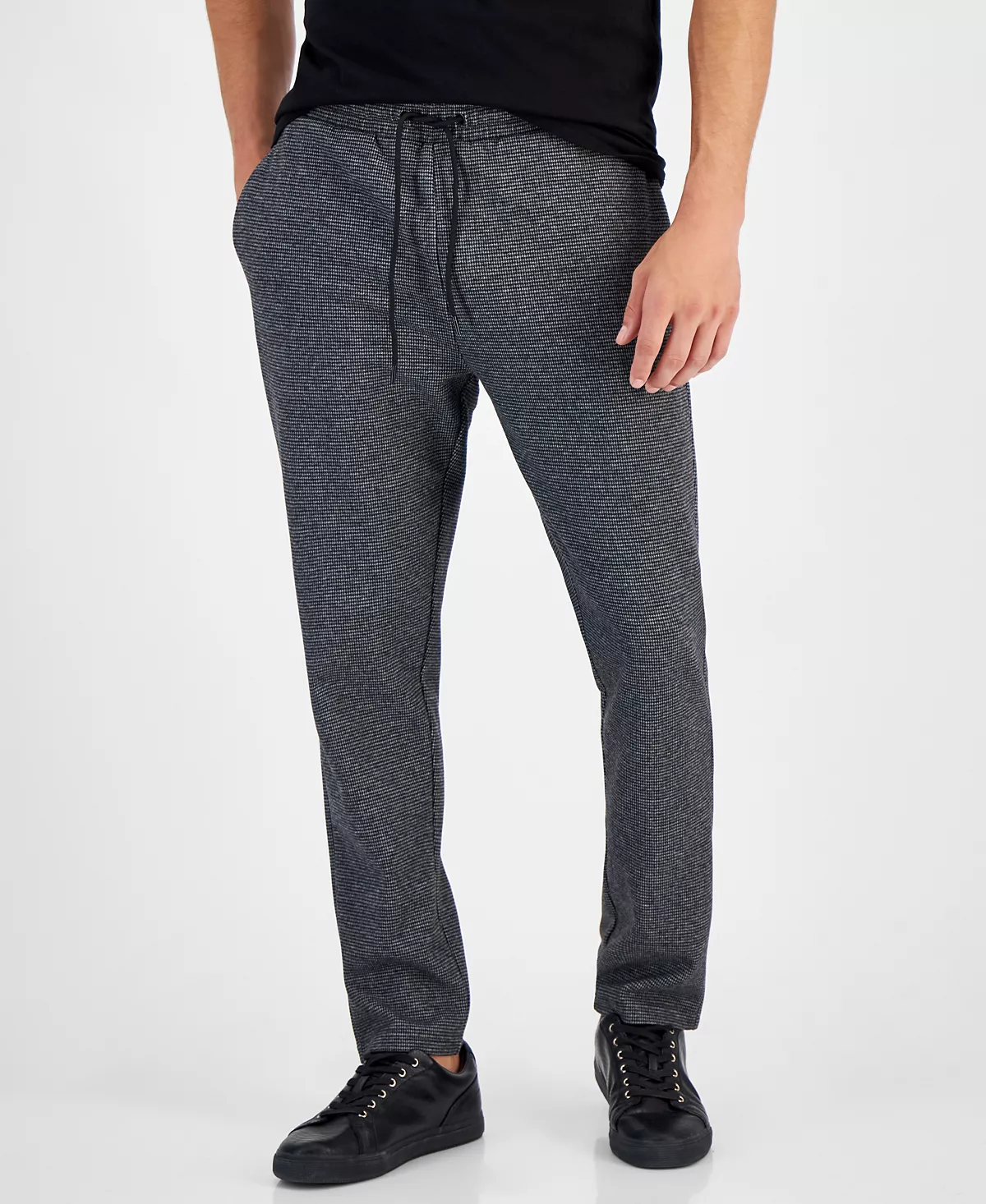 Мужские облегающие спортивные брюки с текстурой 11290₽