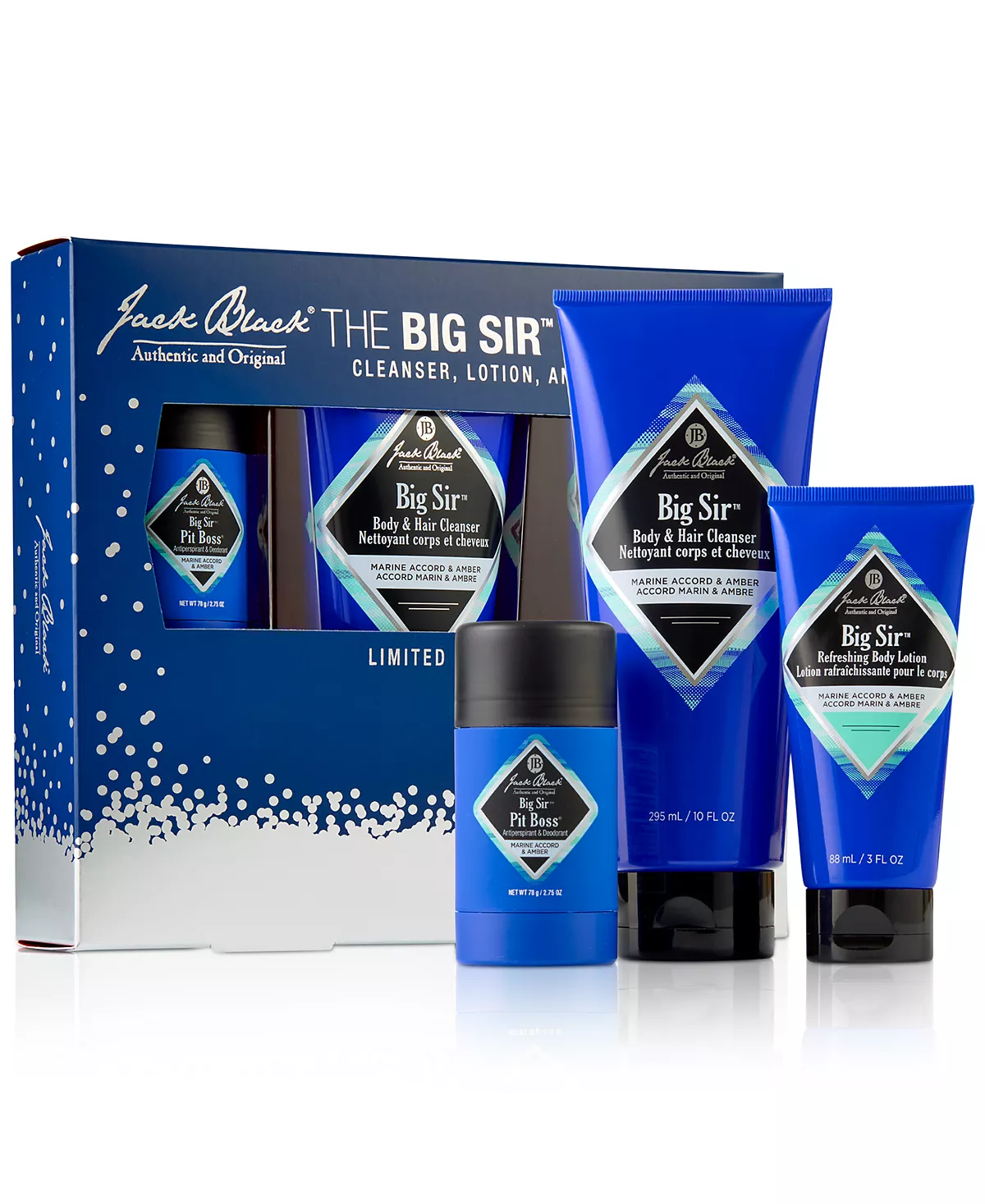 3 шт. Набор для ухода за кожей Big Sir