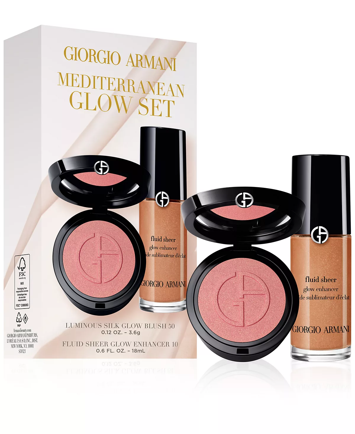 Набор для макияжа Mediterranean Glow из 2 предметов