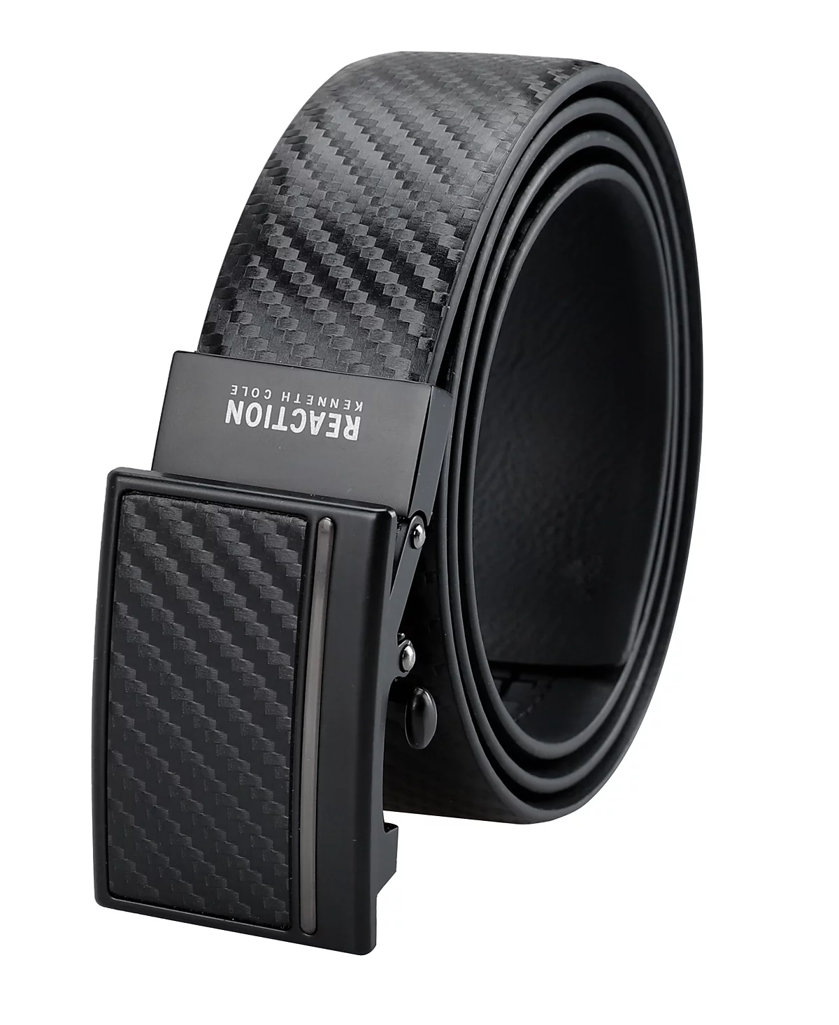 Мужской ремень с карбоновой текстурой Kenneth Cole Reaction от Exact System Track Lock 9990₽