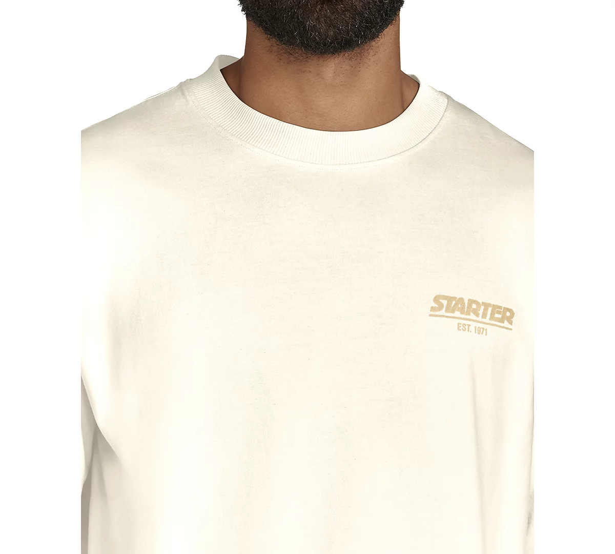 Фирменная рубашка Starter для мужчин оверсайз с длинным рукавом из замши Soft Touch 6590₽