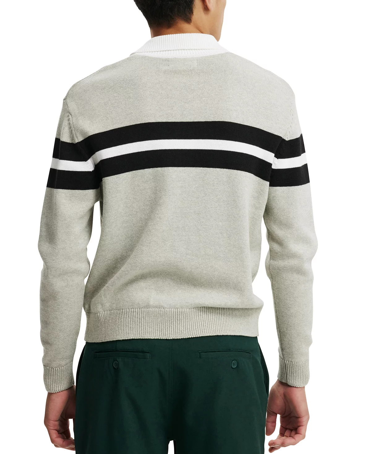 Мужская трикотажная рубашка для регби ИЗ ХЛОПКА 11390₽