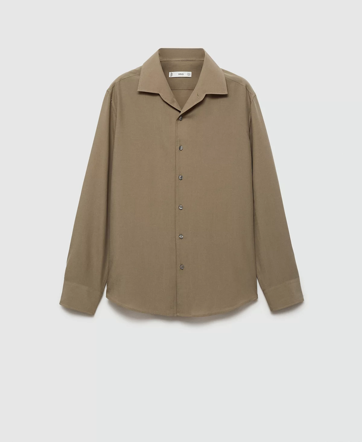 Мужская рубашка из лиоцелла Mango 9490₽