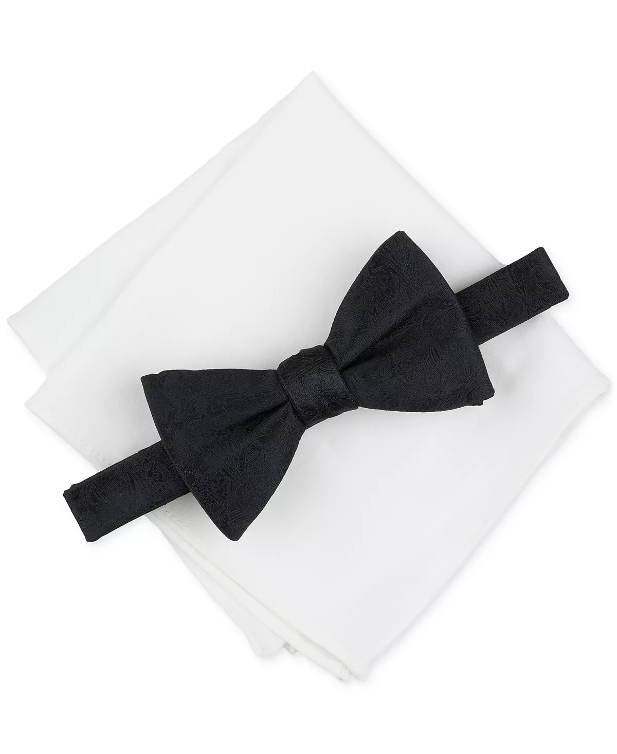 Мужской галстук-бабочка Apollo с узором Пейсли и массивный квадратный карманный комплект созданный для Macys 5190₽