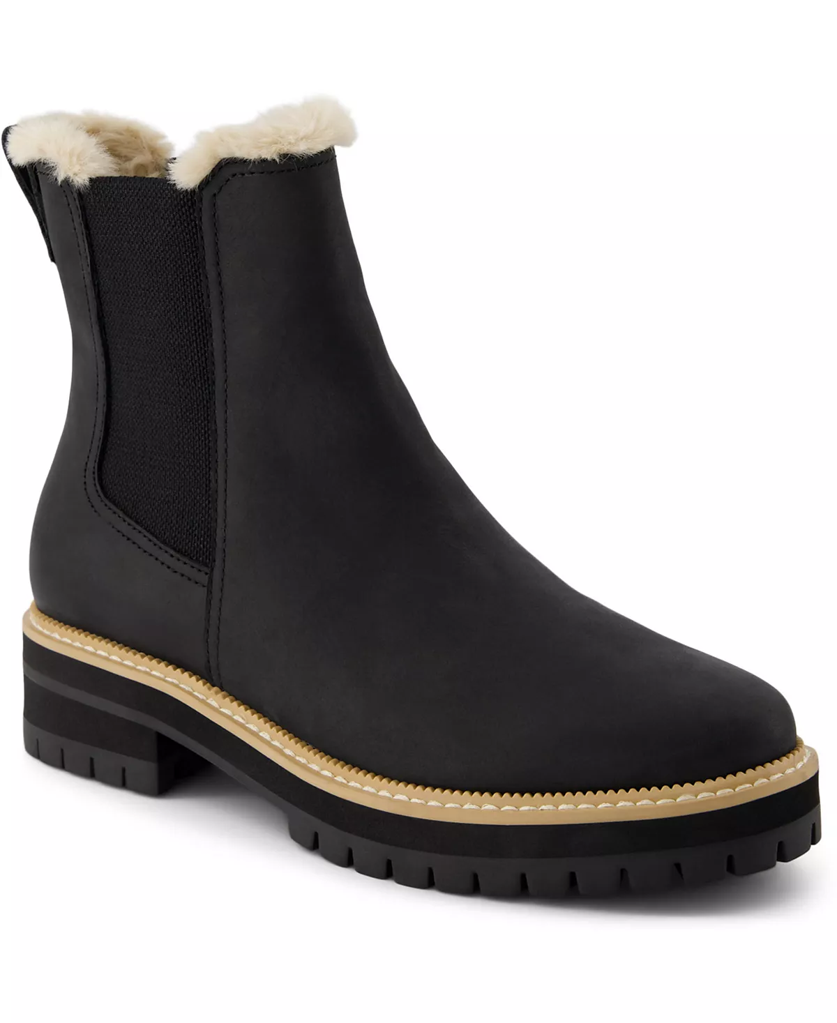 Женские ботильоны Челси с ушками из искусственного меха Bennet от Toms 11390₽