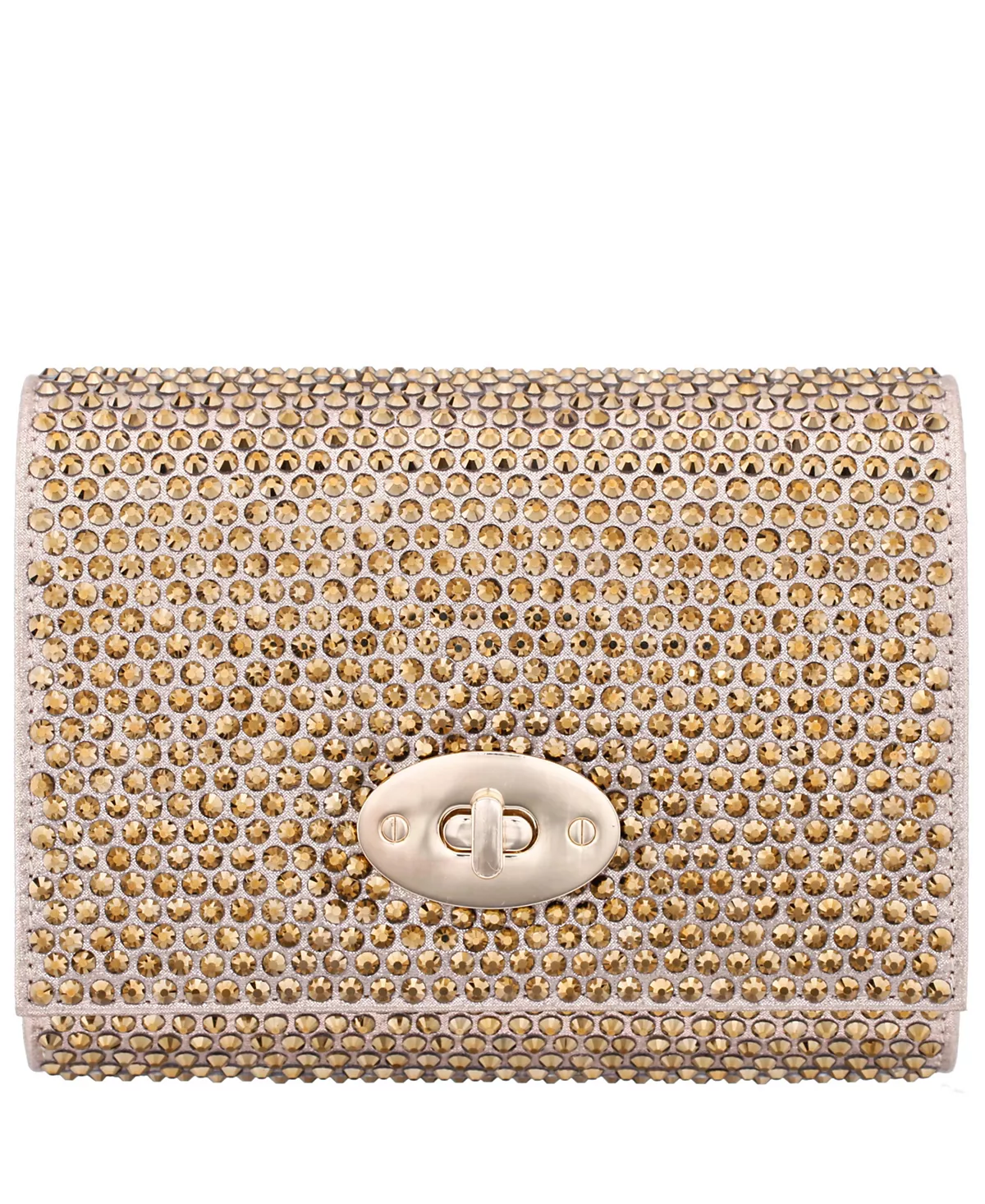 Большая сумка через плечо с клапаном инкрустированным кристаллами 16790₽