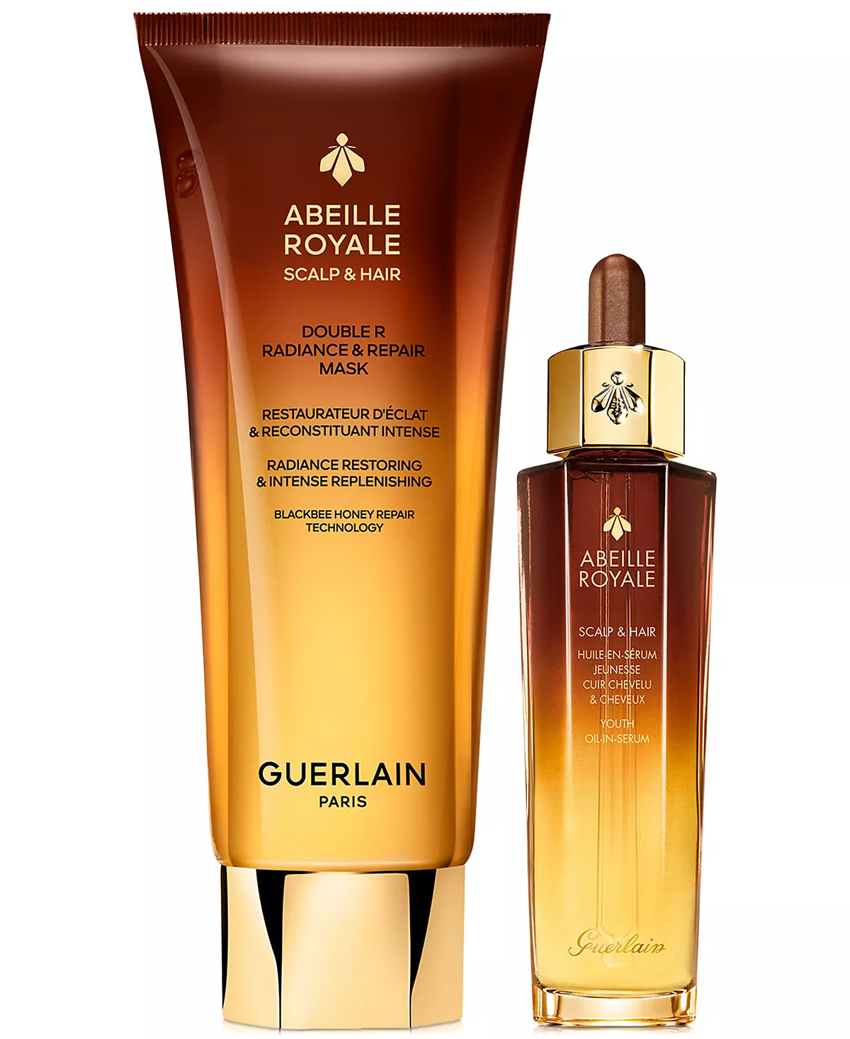 Guerlain 2 шт Набор для ухода за кожей головы и волосами Abeille Royale 32390₽