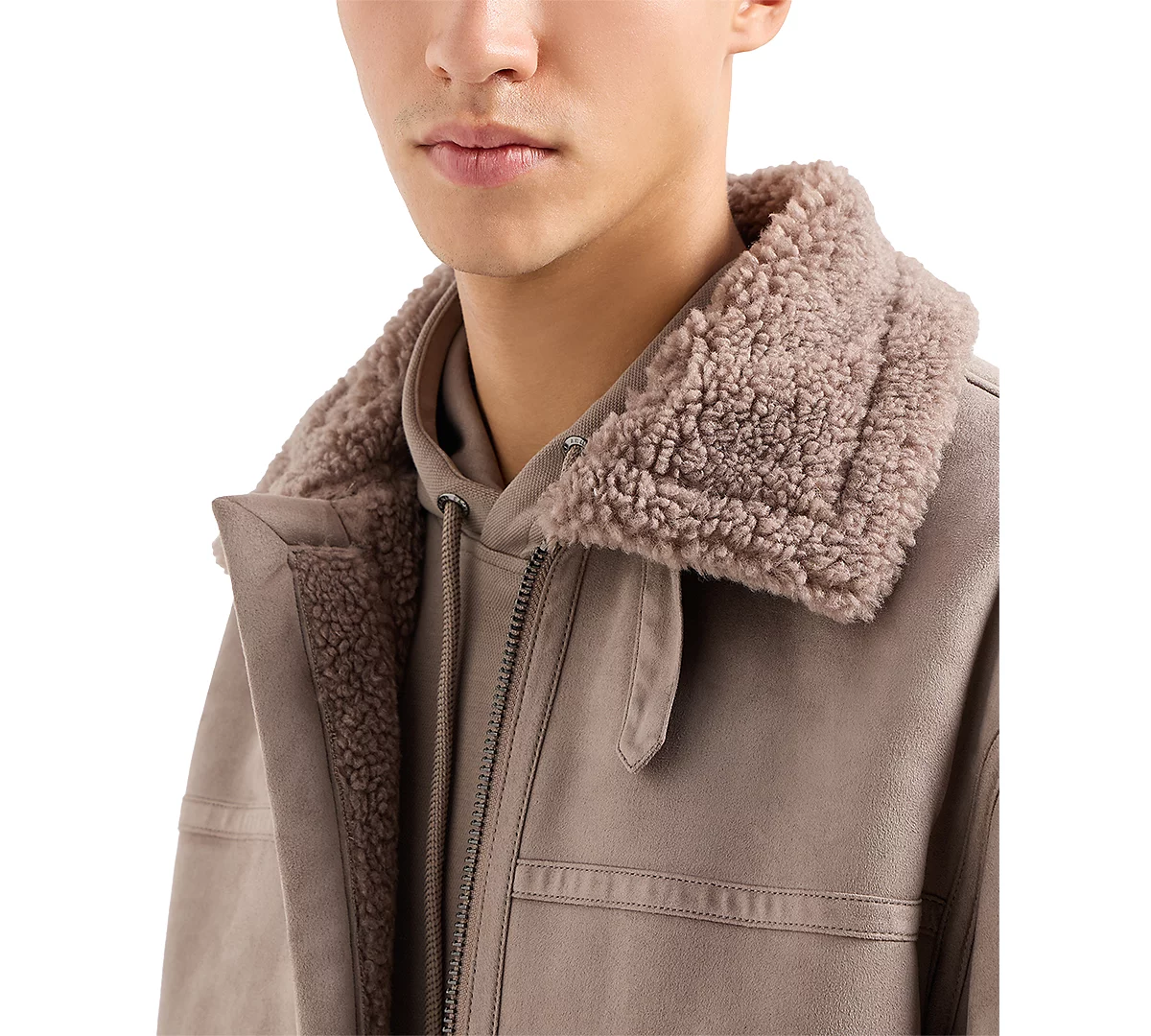 Мужская куртка на подкладке из искусственной кожи Armani Exchange AX 39990₽