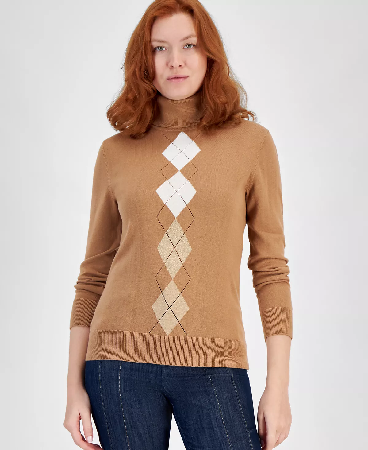  Женский свитер Pointelle Stella Argyle