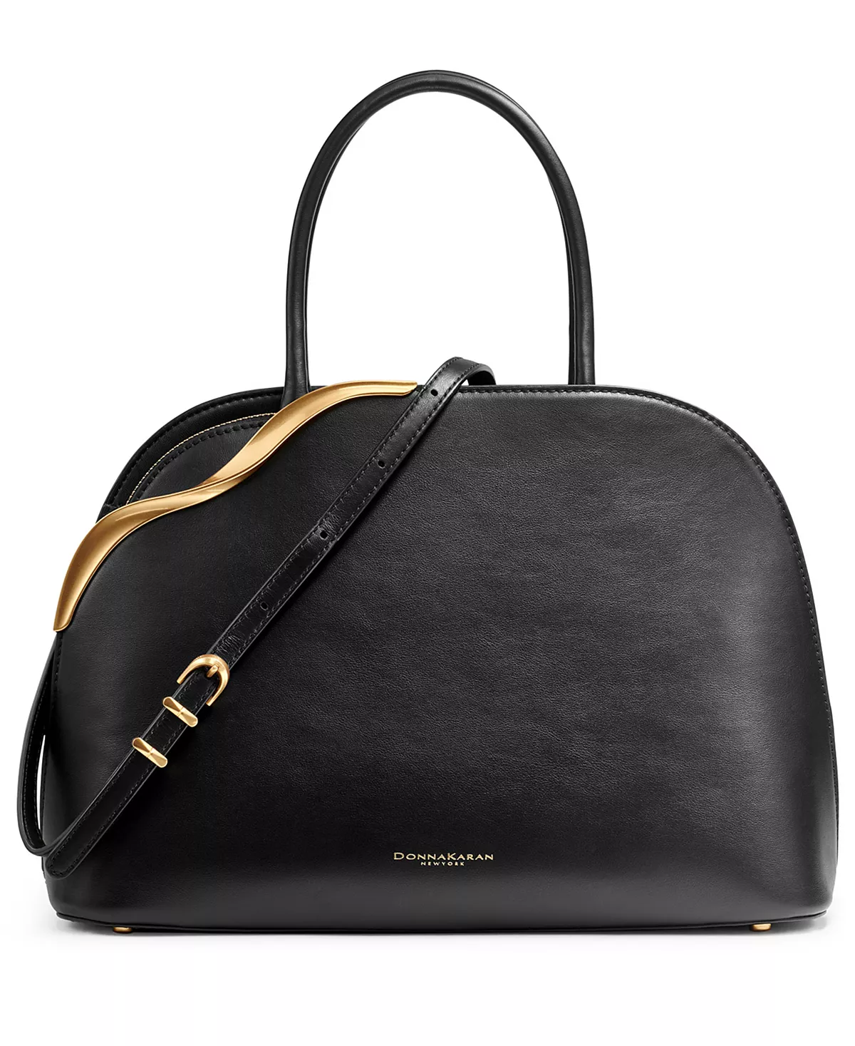 Кожаная сумка Donna Karan Malverne с двойной ручкой сверху 48890₽