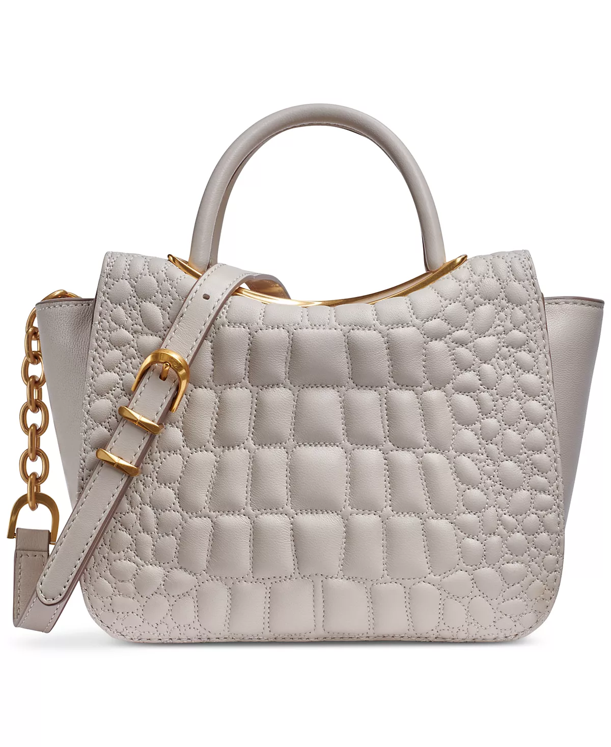 Кроссбоди из стеганой крокодиловой кожи Jericho 37490₽