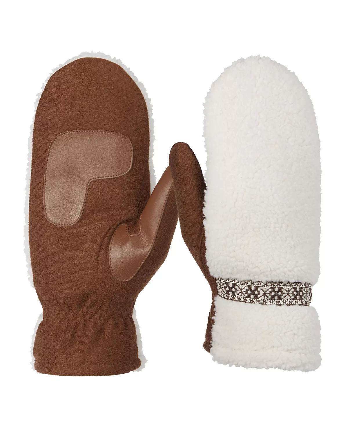 Женские варежки из искусственной овечьей шерсти Woodlands 8390₽