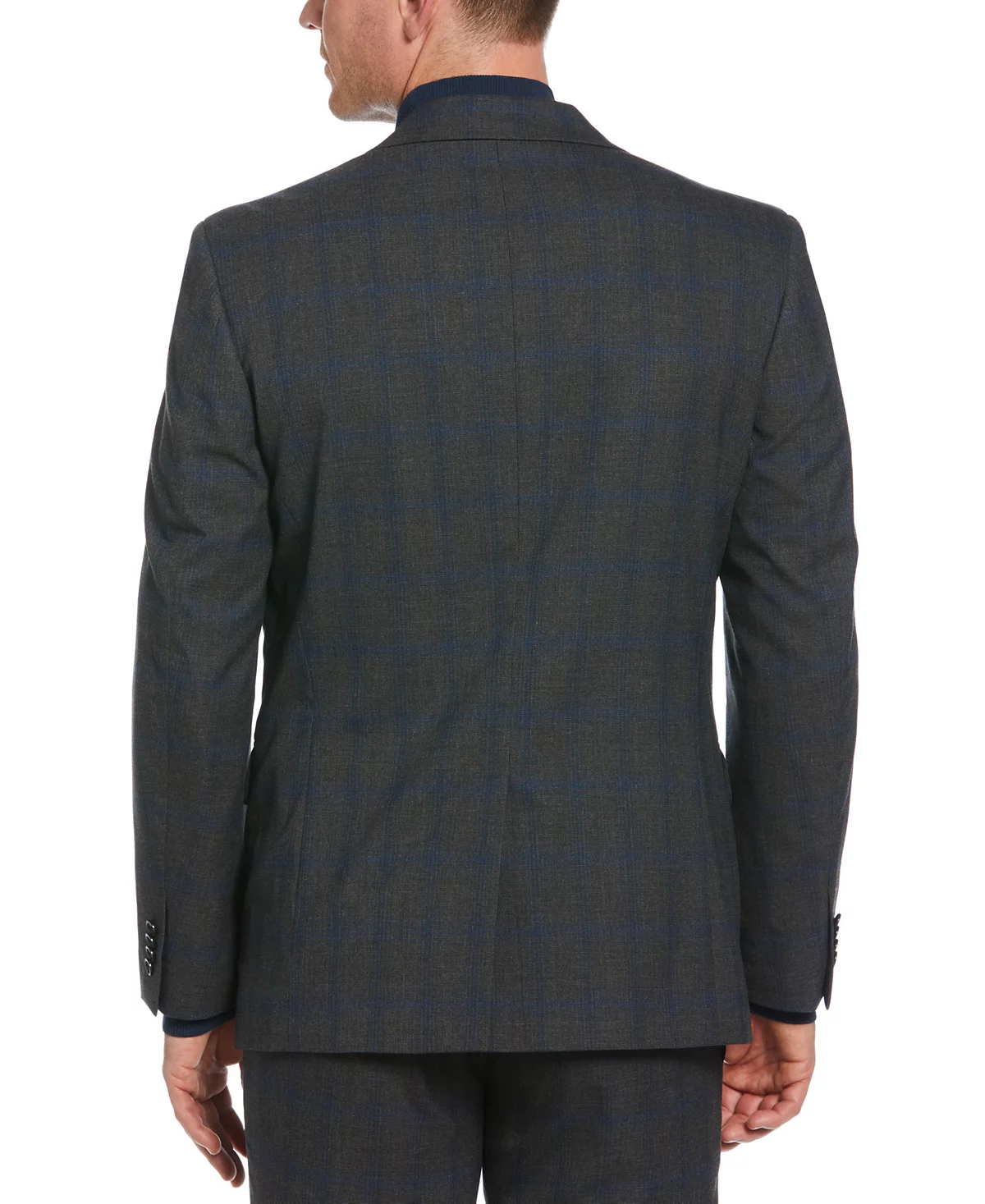 Модный мужской пиджак-стрейч в клетку от Perry Ellis 14990₽