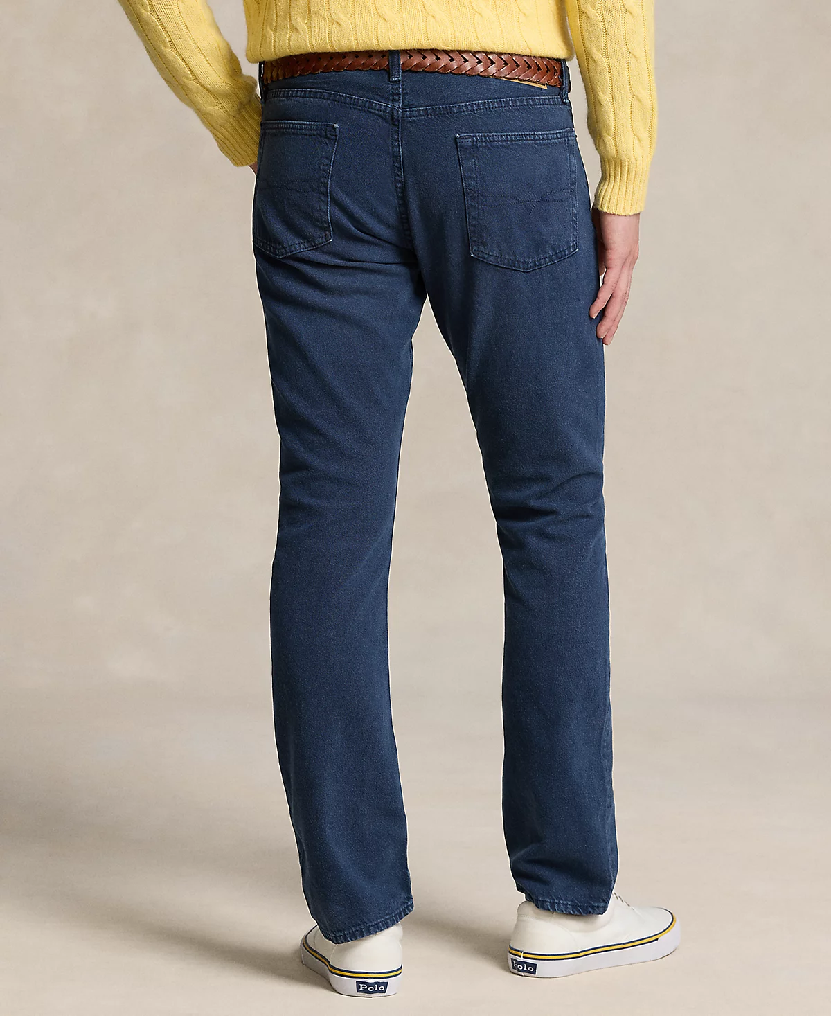 Мужские джинсы Polo Ralph Lauren Varick Slim прямого кроя из крашеной ткани