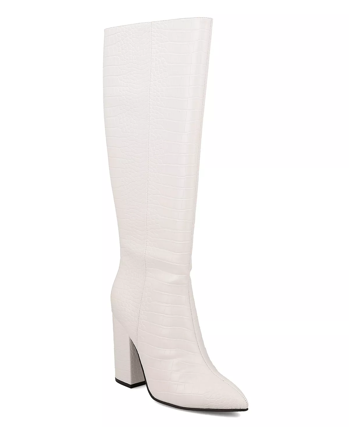 Женские высокие сапоги Landra на блочном каблуке 11390₽