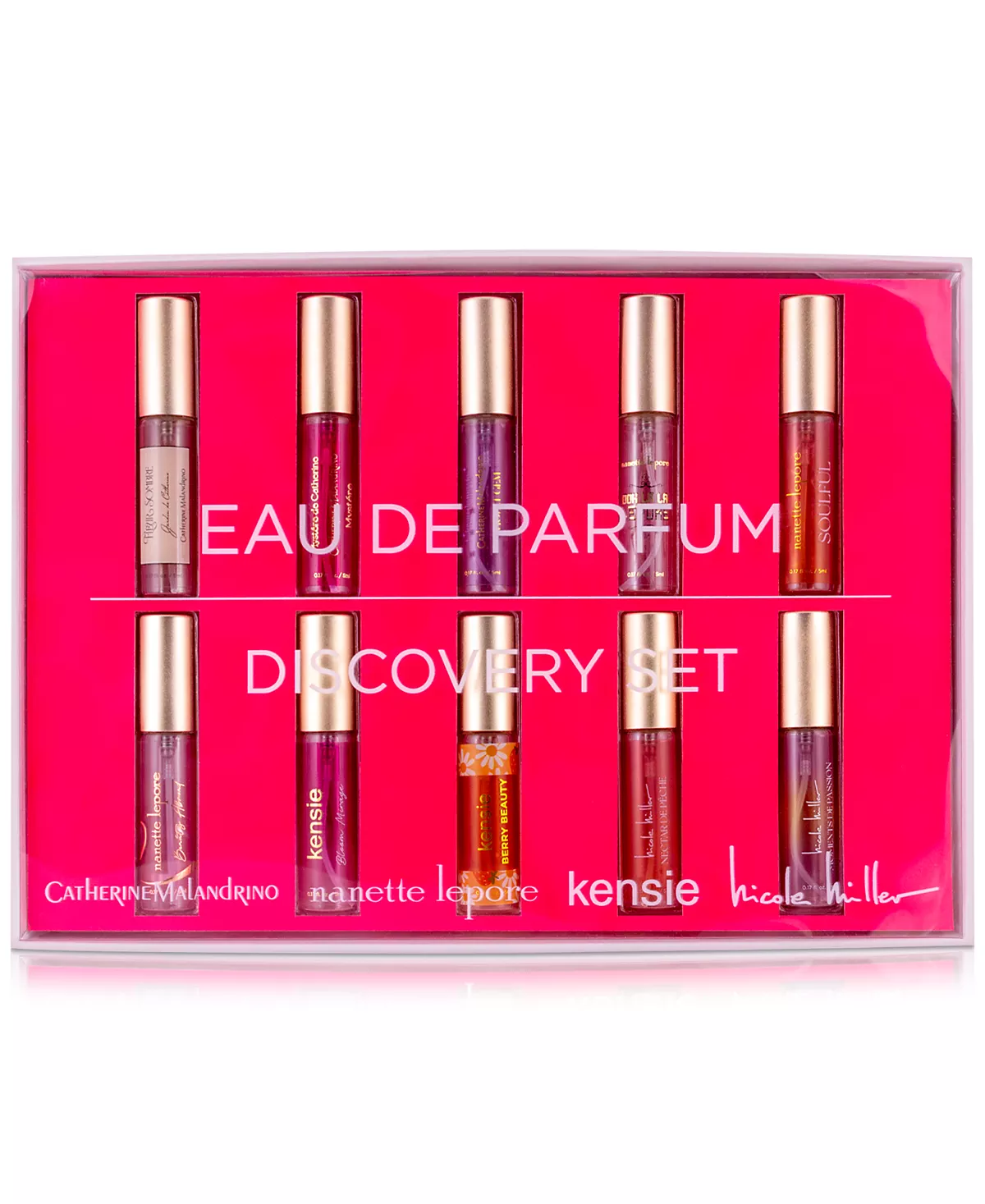 10 шт. Набор парфюмированной воды Discovery, созданный для Macy's