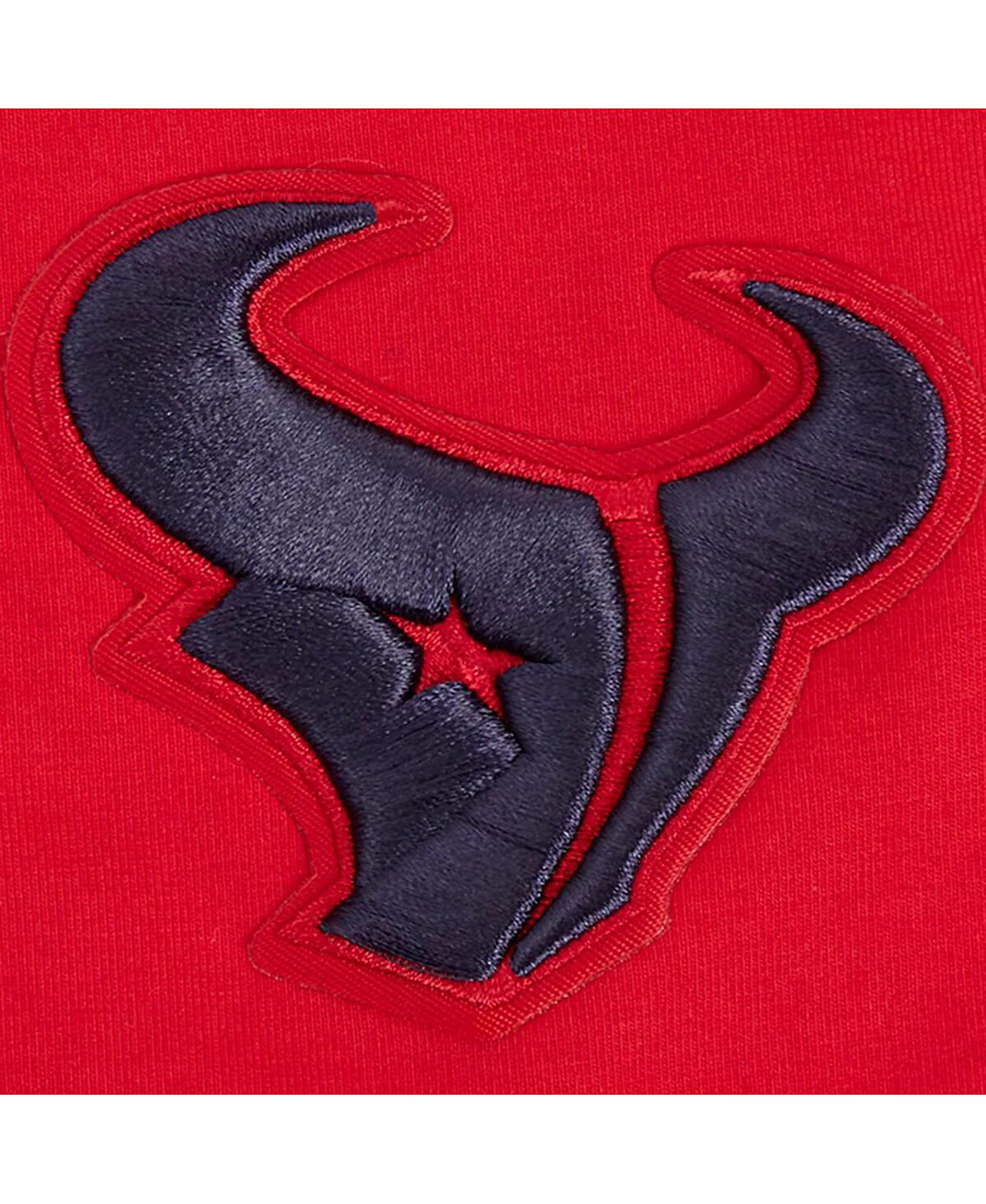 Женская укороченная футболка свободного кроя Pro Standard красного цвета от Houston Texans Alternate 6290₽