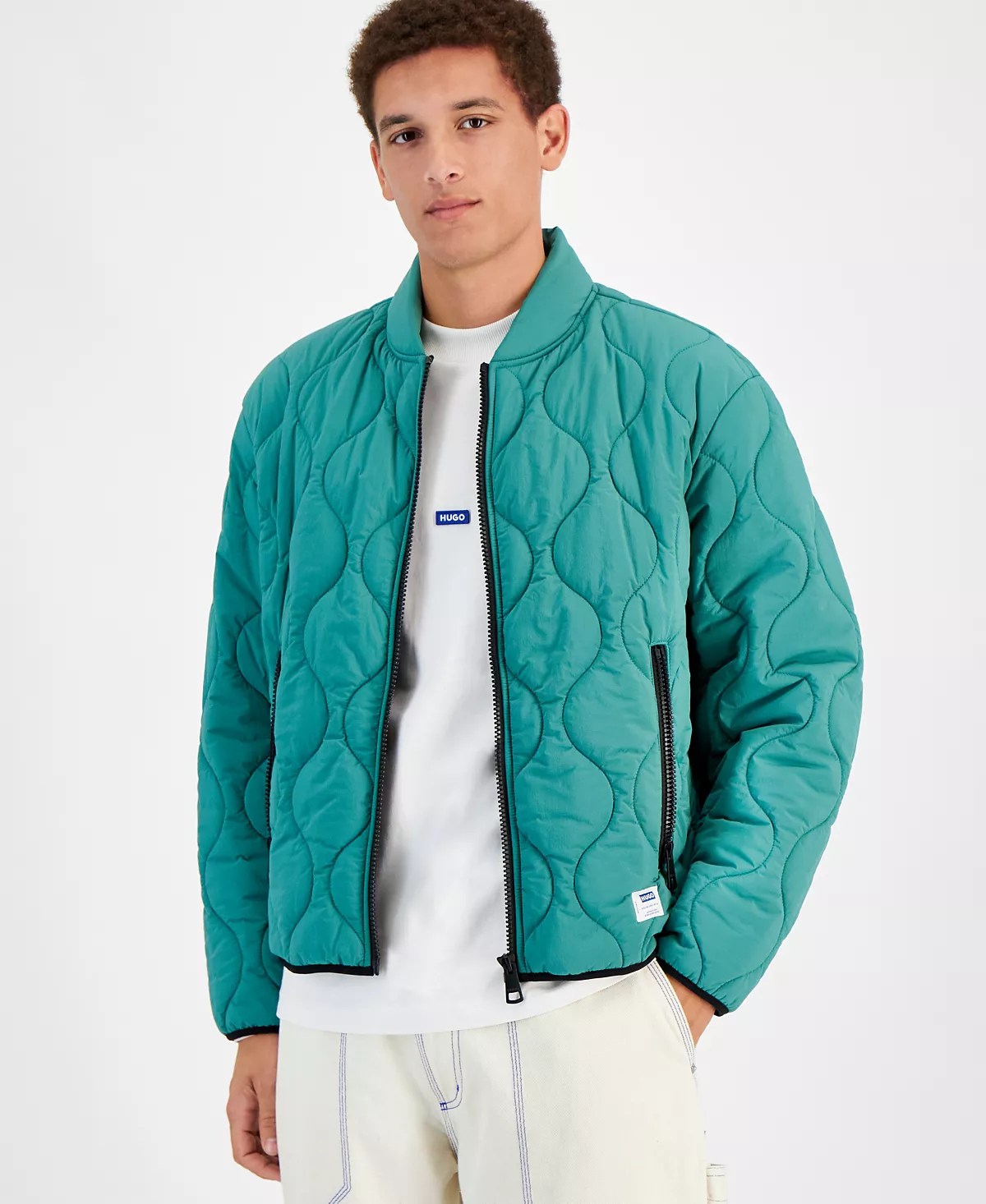 Мужская водоотталкивающая пуховая куртка в стиле бохо 23590₽