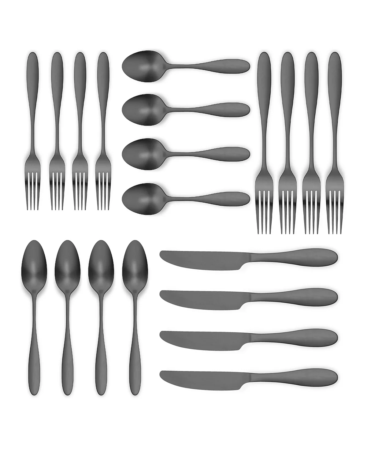 Декоративный набор столовых приборов Amadea из 20 предметов, сервиз на 4 персоны