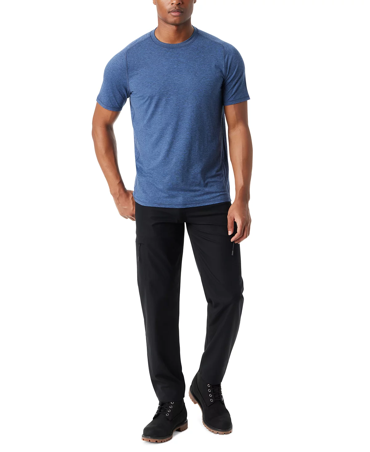 Быстросохнущая мужская футболка BASS OUTDOOR для выступлений на открытом воздухе обычного кроя 2890₽