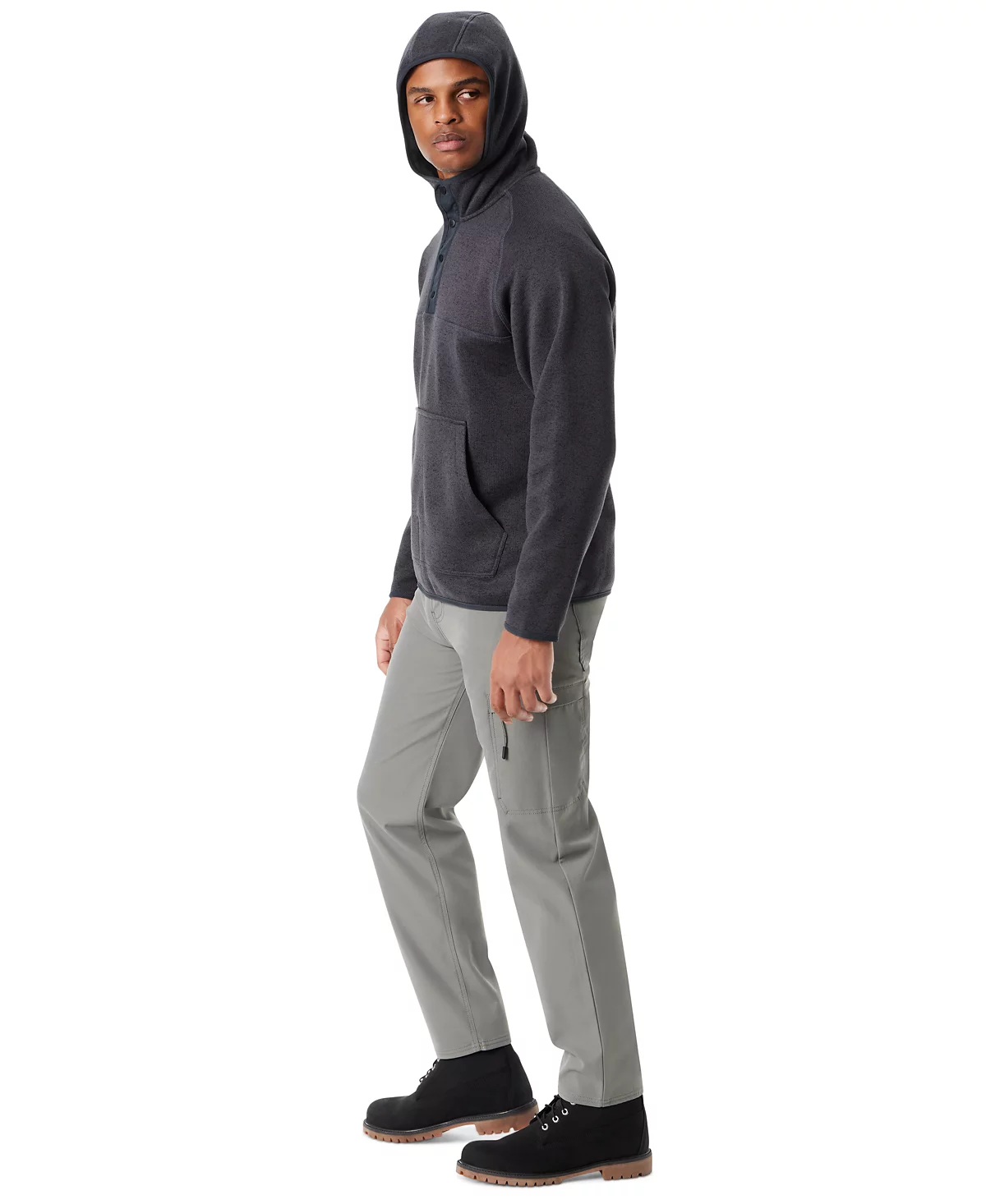 Мужская толстовка BASS OUTDOOR обычного кроя из смешанной ткани с застежкой на 14 пуговицы 6690₽