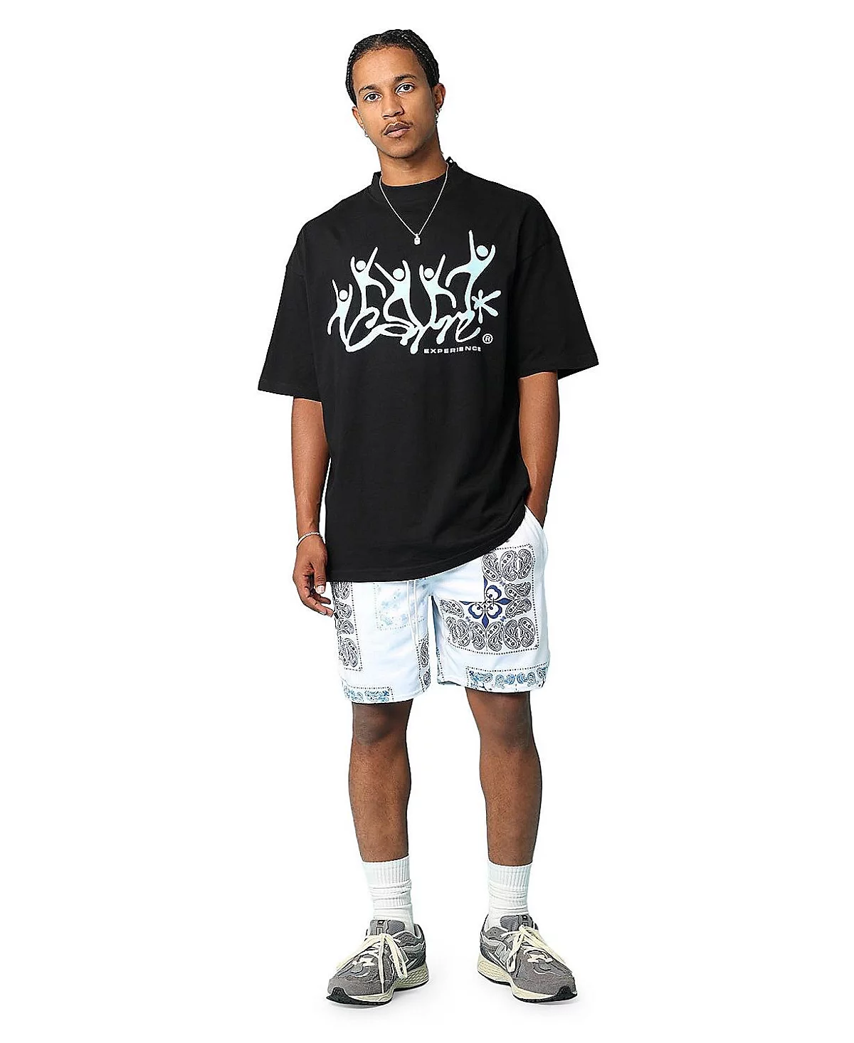 Мужская футболка оверсайз в стиле Рейвер от CARRE 9090₽