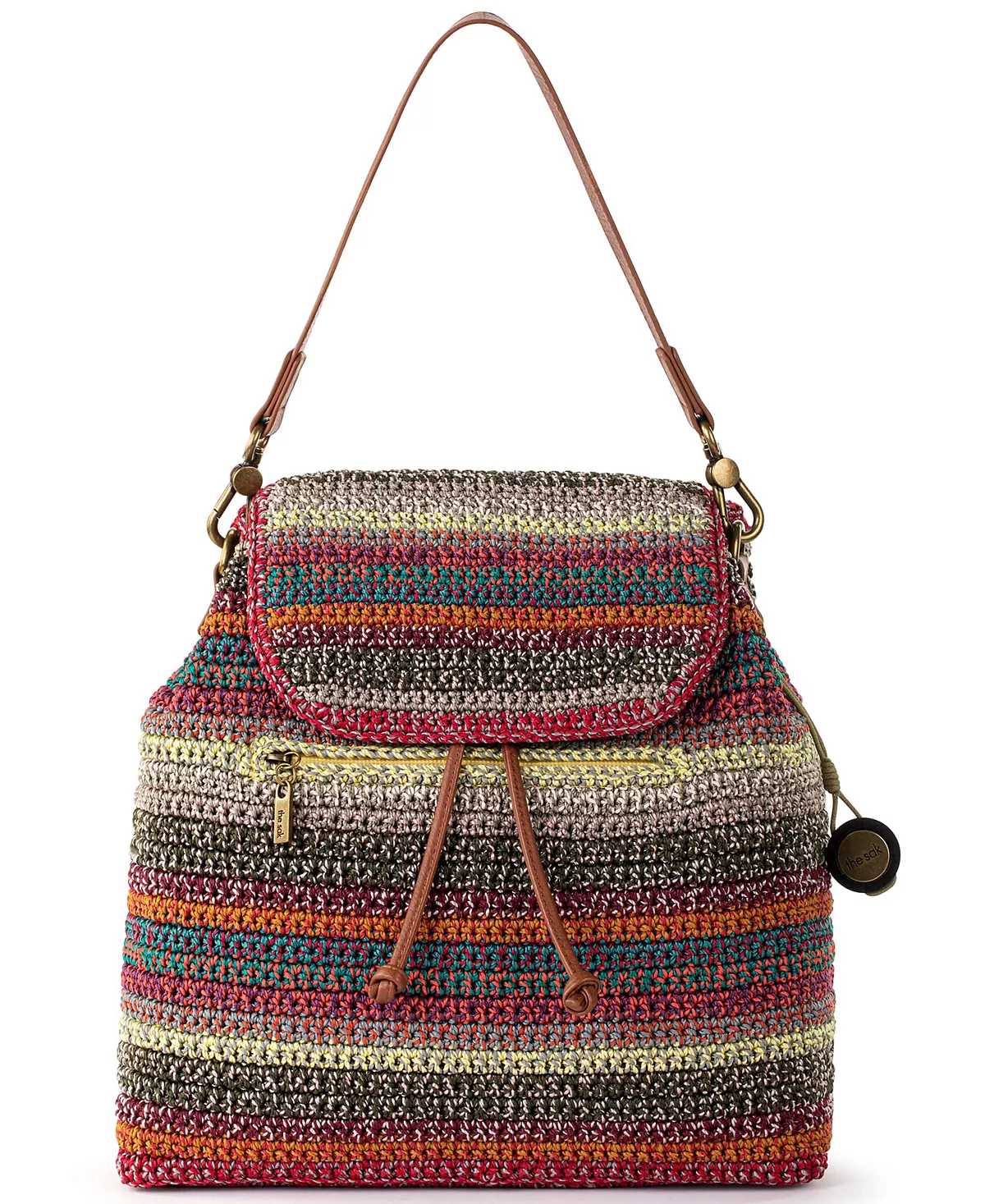 Женский рюкзак Sayulita связанный крючком 16990₽