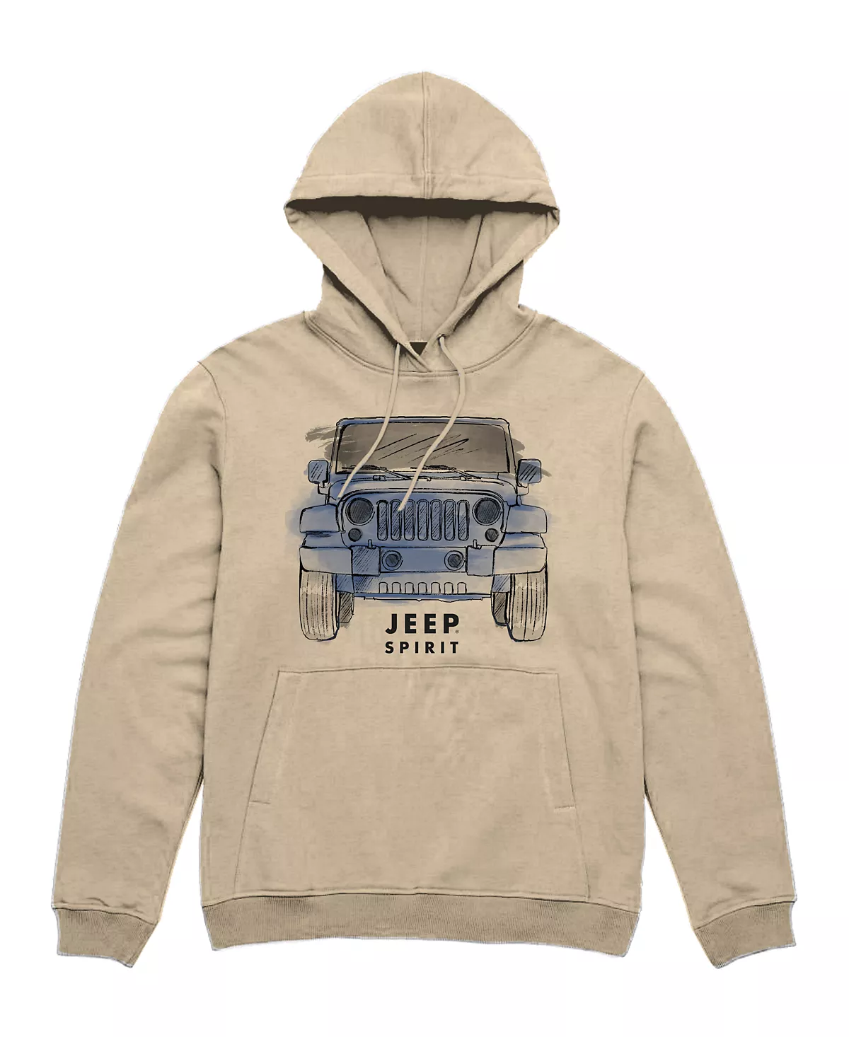 Мужская толстовка-пуловер Jeep Spirit с капюшоном