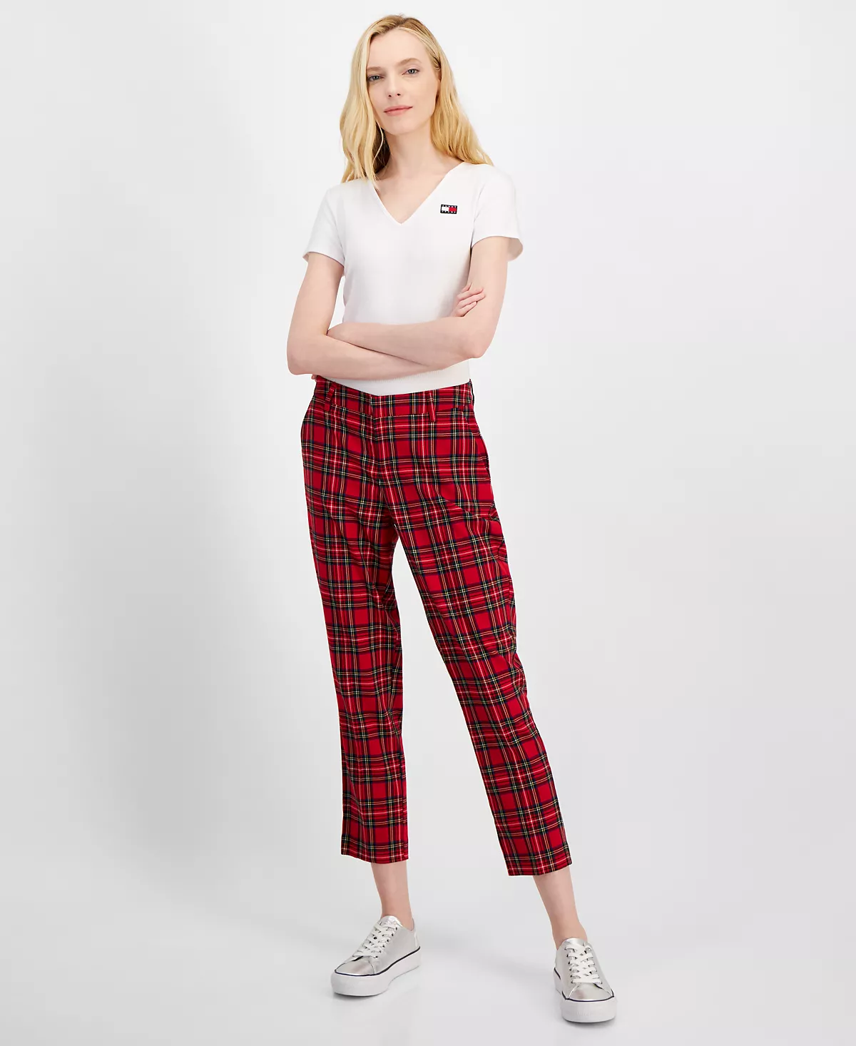  Женские брюки в клетку Hampton Tartan