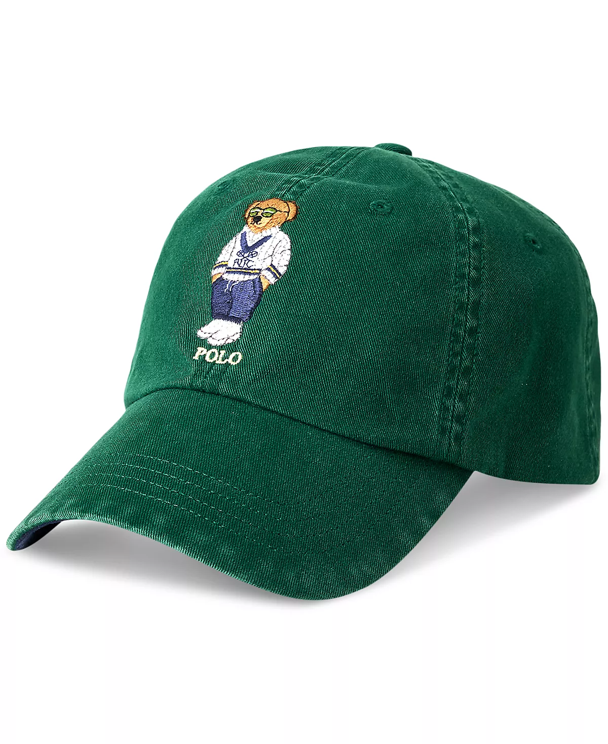  Мужская бейсболка Polo Bear из саржи