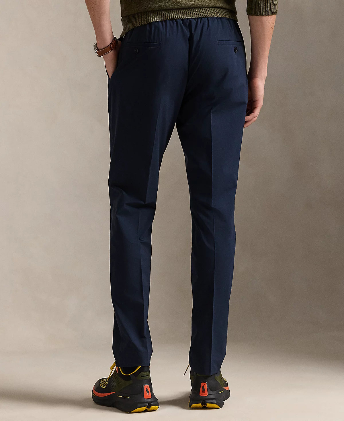 Мужские плиссированные костюмные брюки Polo Ralph Lauren