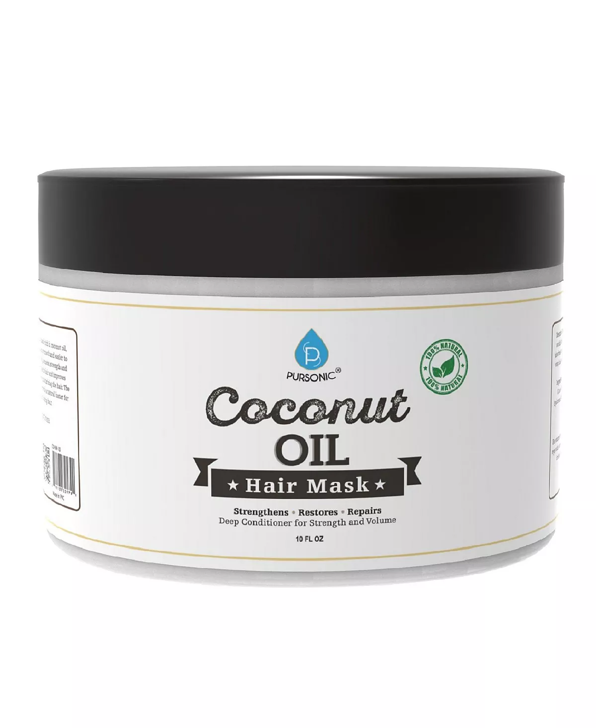 Маска для волос с 100 натуральным кокосовым маслом 10 унций 2990₽