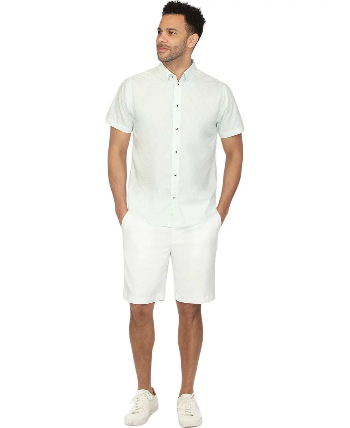 Мужская рубашка с коротким рукавом Vustra с цветочным принтом 11990₽