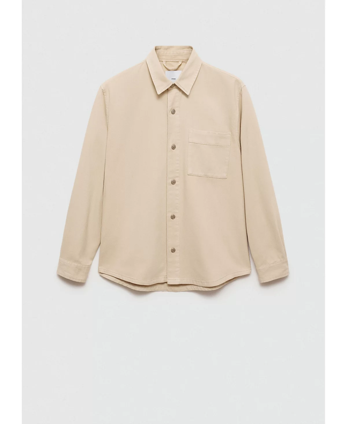 Мужская джинсовая верхняя рубашка с карманами Mango 9490₽